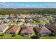 Wide aerial showcasing a neighborhood of homes at 678 Irvine Ranch Rd, Kissimmee, FL 34759