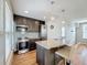 Updated kitchen with granite countertops and stainless steel appliances at 307 Norfolk St, Celebration, FL 34747