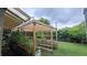 Raised garden beds under a pergola at 112 10Th St, St Cloud, FL 34769