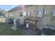 AC unit and electrical panel in the backyard at 112 10Th St, St Cloud, FL 34769