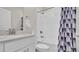 Small bathroom with shower/tub combo at 9824 Red Eagle Dr, Orlando, FL 32825