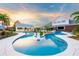 Stunning pool and spa with sunset views at 2780 Vickie Ct, Kissimmee, FL 34744