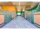 Spacious stable with multiple stalls and a brick floor at 2780 Vickie Ct, Kissimmee, FL 34744