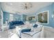 Open game room with pool table, comfortable seating, and pool views at 2780 Vickie Ct, Kissimmee, FL 34744