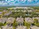 Aerial view showing townhome's location within community at 7127 Harmony Square S Dr # 7127, Harmony, FL 34773