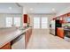Spacious kitchen featuring stainless steel appliances and ample counter space at 7127 Harmony Square S Dr # 7127, Harmony, FL 34773