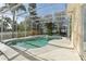 Inviting screened pool and spa area at 805 Via Bianca Dr, Davenport, FL 33896