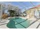 Relaxing screened pool and spa with a spacious deck at 805 Via Bianca Dr, Davenport, FL 33896