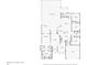 One-story floor plan with 3 bedrooms, 2 baths, and a screened-in pool at 805 Via Bianca Dr, Davenport, FL 33896