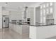 Modern kitchen featuring an island and stainless steel appliances at 2692 Meadowedge Loop, St Cloud, FL 34772