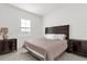 Bright bedroom with a king-size bed and wood nightstands at 2692 Meadowedge Loop, St Cloud, FL 34772