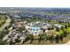 Aerial view of resort-style pool and community center at 8932 Stinger Dr, Davenport, FL 33896
