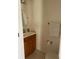 Small half-bathroom with a toilet and sink at 3018 Bransbury Ct, Kissimmee, FL 34747