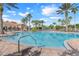 Large community pool with expansive sundeck at 3838 Gulf Shore Cir, Kissimmee, FL 34746