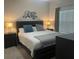 Spacious Primary bedroom with king-size bed and modern nightstands at 4295 Paragraph Dr, Kissimmee, FL 34746