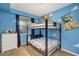 Toy Story themed bedroom with a bunk bed at 4751 Clock Tower Dr # 107, Kissimmee, FL 34746