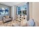 Spacious living room featuring a large window, comfortable seating, and modern decor at 4751 Clock Tower Dr # 107, Kissimmee, FL 34746