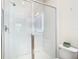 Clean shower with glass enclosure at 8150 Serenity Spring Dr, Windermere, FL 34786