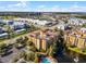 Aerial view of the building and its surroundings at 12527 Floridays Resort Dr # E-103, Orlando, FL 32821