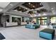 Resort lobby with seating, check-in desk, and chandelier at 12527 Floridays Resort Dr # E-103, Orlando, FL 32821