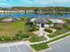 Community pool with playground and clubhouse at 15109 Willow Arbor Cir, Orlando, FL 32824