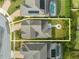 Aerial view showing house and backyard at 5249 Villa Rosa Ave, Saint Cloud, FL 34771