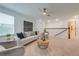 Second floor living space with seating area and loft-like feel at 5249 Villa Rosa Ave, St Cloud, FL 34771