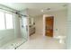 Modern bathroom with a large walk-in shower and double vanity at 4121 Albritton Rd, St Cloud, FL 34772