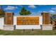 Cypress Hammock community entrance sign at 4919 Conifer Cone Dr, Kissimmee, FL 34746