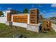 Cypress Hammock community entrance sign at 4919 Conifer Cone Dr, Kissimmee, FL 34746