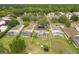 Aerial view showing a neighborhood with houses and pools at 632 Pinewood Dr, Davenport, FL 33896