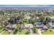 Wide aerial view of a single Gathering home and surrounding neighborhood at 905 Valencia Rd, South Daytona, FL 32119