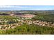 Wide view of community with houses and nearby city skyline at 9016 Murano Mews Ct, Kissimmee, FL 34747