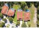 Aerial view showing a home's location within a community at 9016 Murano Mews Ct, Kissimmee, FL 34747
