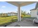 Spacious backyard with patio and open grass area at 4523 Ashtubula Ct, Orlando, FL 32818
