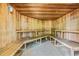 Clean and spacious sauna with wooden benches at 9051 Treasure Trove Ln # 307, Kissimmee, FL 34747
