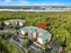 Aerial view of the building and surrounding area at 9051 Treasure Trove Ln # 307, Kissimmee, FL 34747