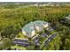 Aerial view of the building and its parking lot at 9051 Treasure Trove Ln # 307, Kissimmee, FL 34747