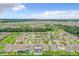 Expansive aerial view of the neighborhood with various houses and green spaces at 1927 Partin Terrace Rd, Kissimmee, FL 34744