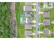 Neighborhood view showing home's location and solar panels at 1927 Partin Terrace Rd, Kissimmee, FL 34744