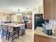 Spacious kitchen with island and modern appliances at 1927 Partin Terrace Rd, Kissimmee, FL 34744