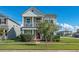 Two-story home with charming curb appeal and balcony at 2601 Palisade Blvd, Kissimmee, FL 34741