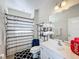 Clean bathroom with shower/tub combo, and modern vanity at 2605 Yountville Ave, Kissimmee, FL 34741
