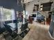 Open floor plan living room with high ceilings and staircase at 325 Sonoma Valley Cir, Orlando, FL 32835