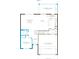 First floor plan showcasing an open layout with covered lanai at 4963 Royal Point Ave, Kissimmee, FL 34746
