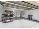 Spacious garage with golf cart and extra storage space at 540 Genoa Dr, Poinciana, FL 34759