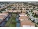 Community overview featuring numerous homes with pools at 9158 Wedge Dr, Davenport, FL 33896
