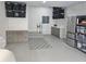 Organized garage with ample storage and a workbench at 98 E 10Th Ave, Windermere, FL 34786