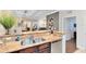 Granite countertops and double sink in this updated kitchen at 1301 Tuscan Ter # 9106, Davenport, FL 33896
