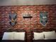 Twin bedroom with Hogwarts house banners at 1799 Caribbean View Ter, Kissimmee, FL 34747